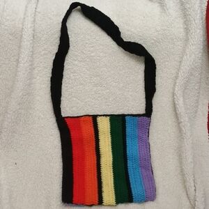 New Handmade Crocheted Crossbody Bag